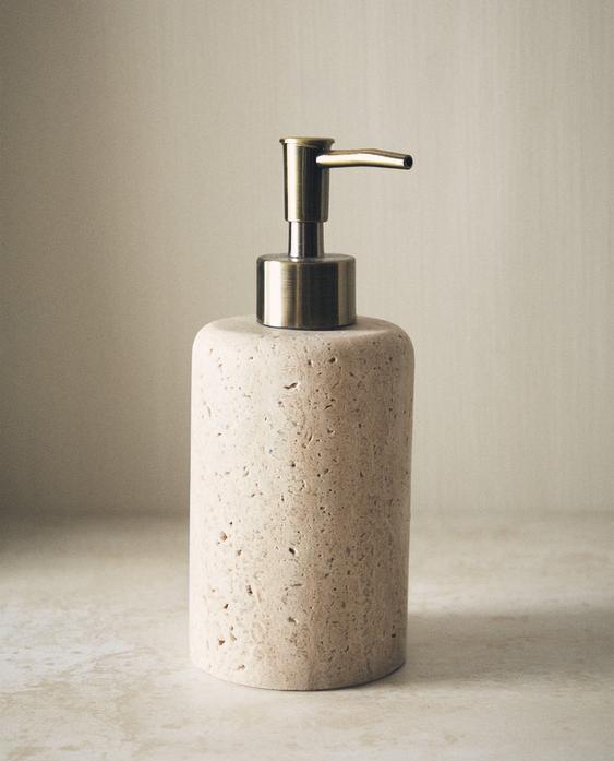 米色大理石香皂分液器