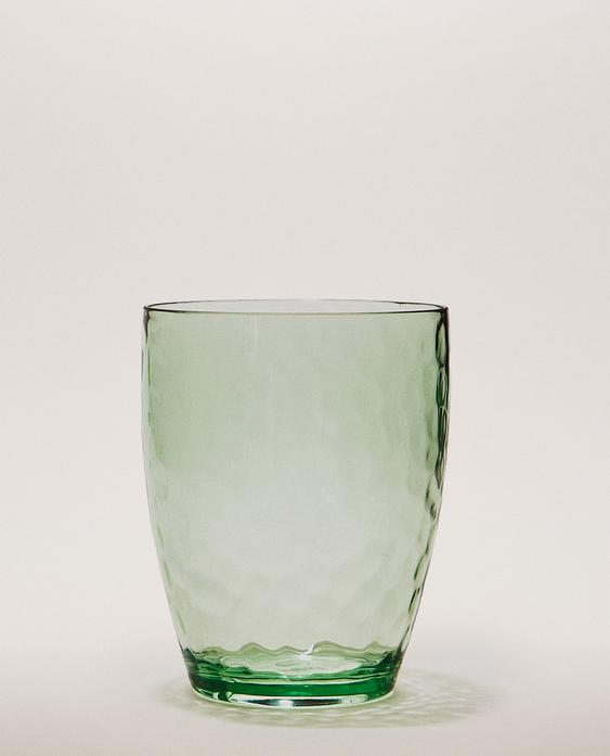 ACRYLIC TUMBLER WITH HAMMERED EFFECT