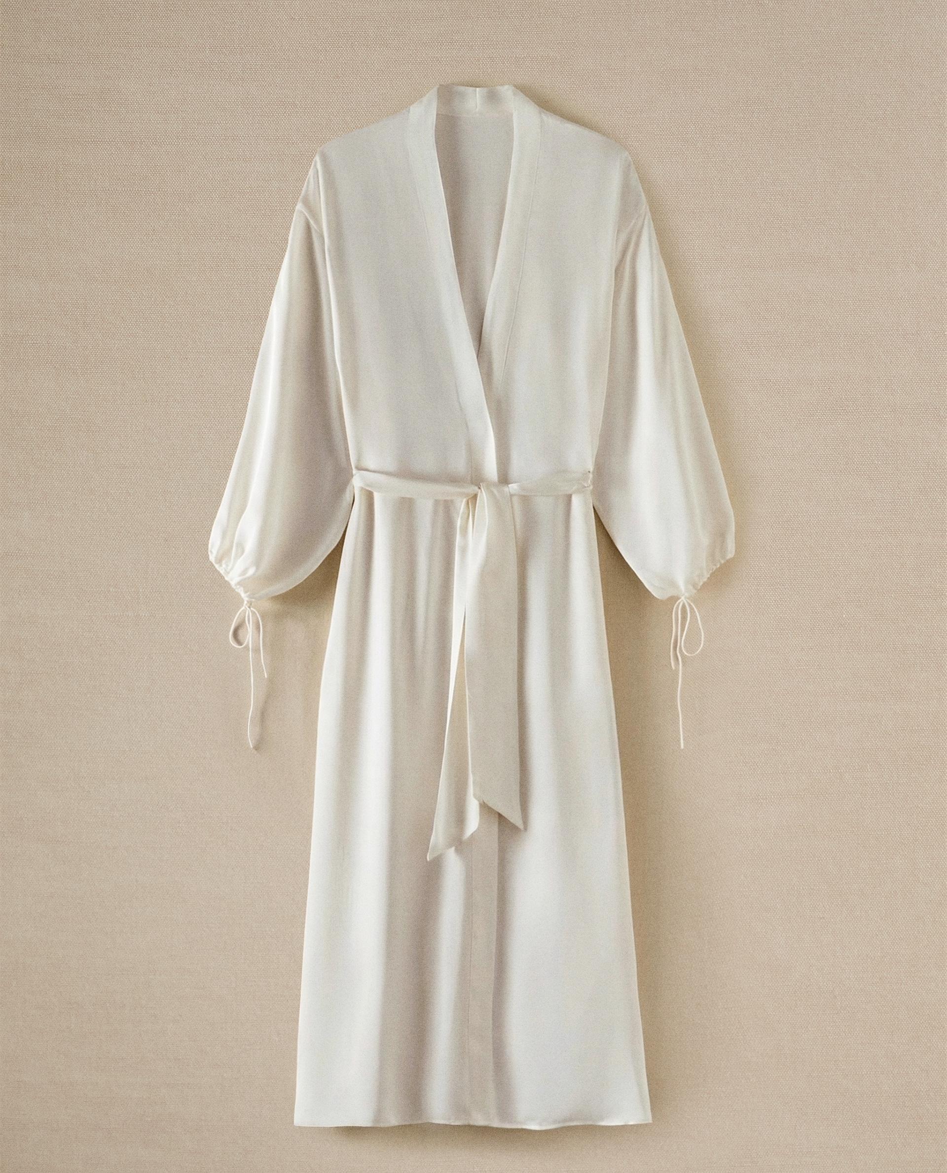 SATEEN DRESSING GOWN SATEEN DRESSING GOWN