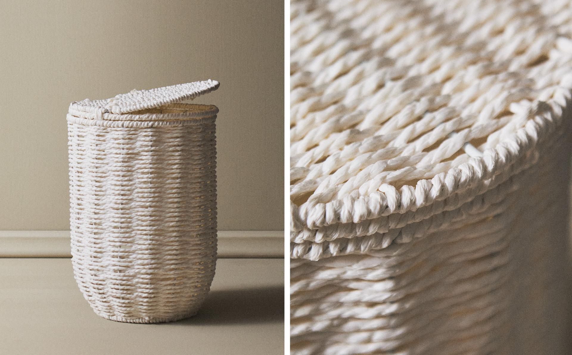 可拆卸盖子浴室垃圾桶