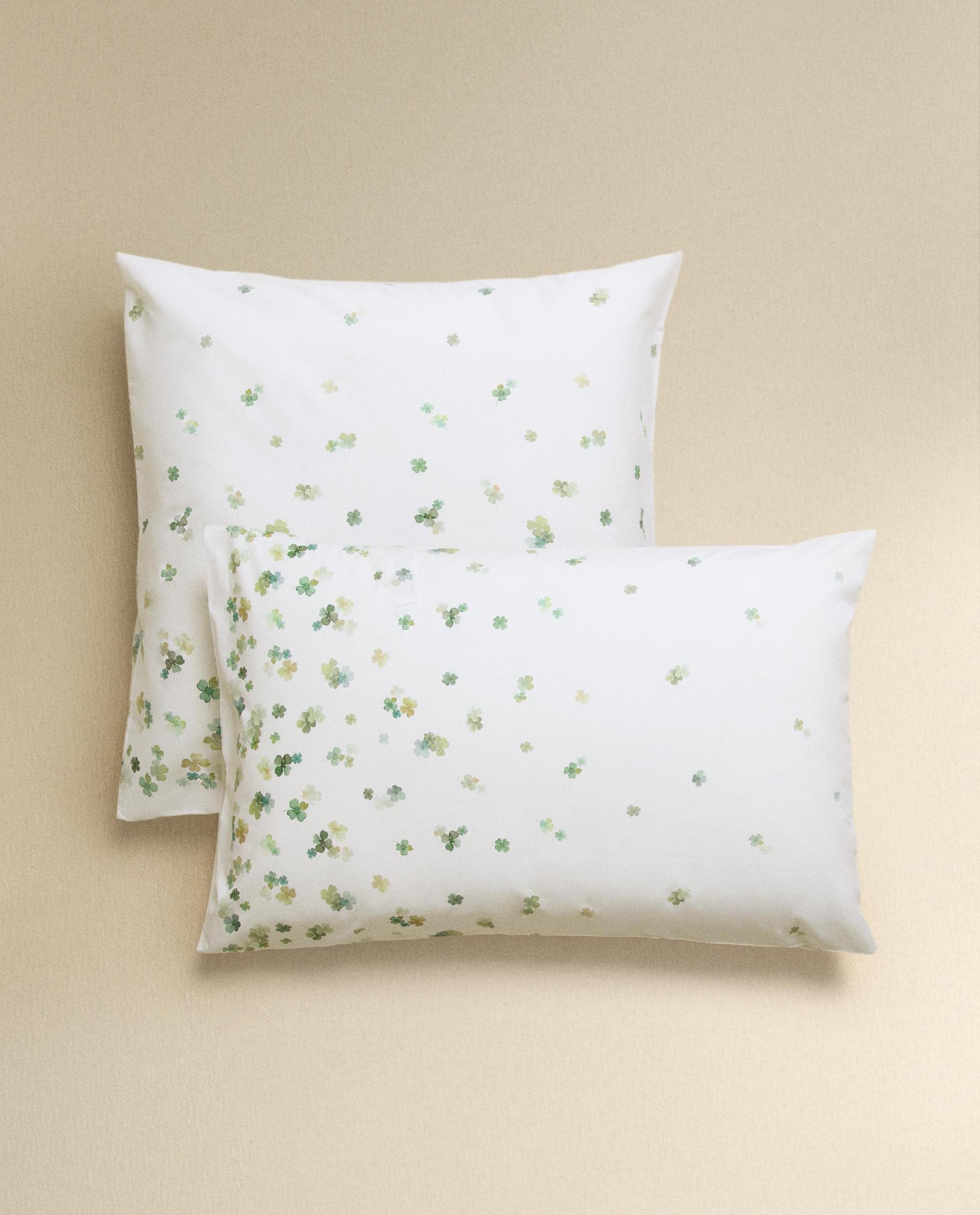 CLOVER PERCALE PILLOWCASE CLOVER PERCALE PILLOWCASE