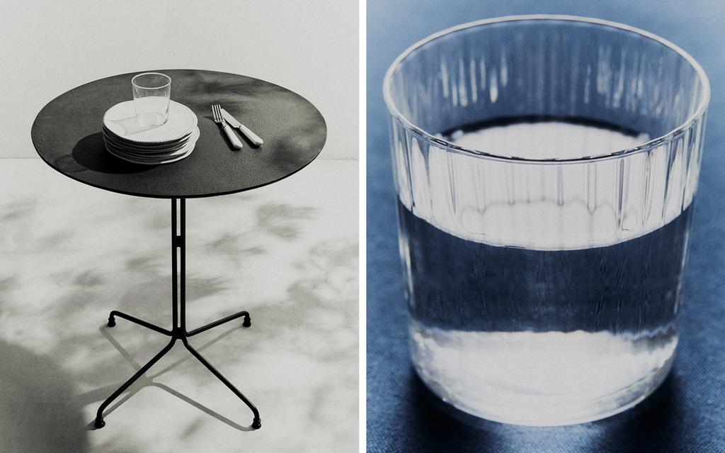 OUTDOOR FORGED METAL TABLE