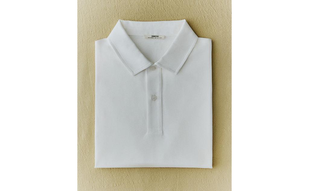 COTTON JERSEY BEACH POLO SHIRT