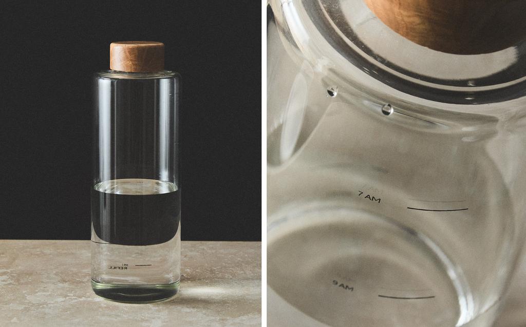 橡木盖硼硅玻璃瓶