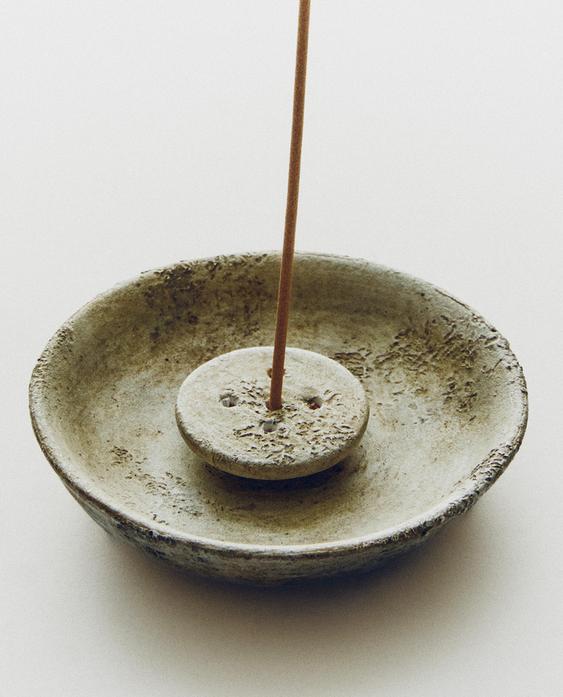CERAMIC INCENSE BURNER DISH