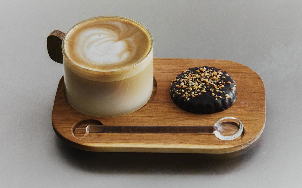 BOROSILICATE MUG WITH TRAY