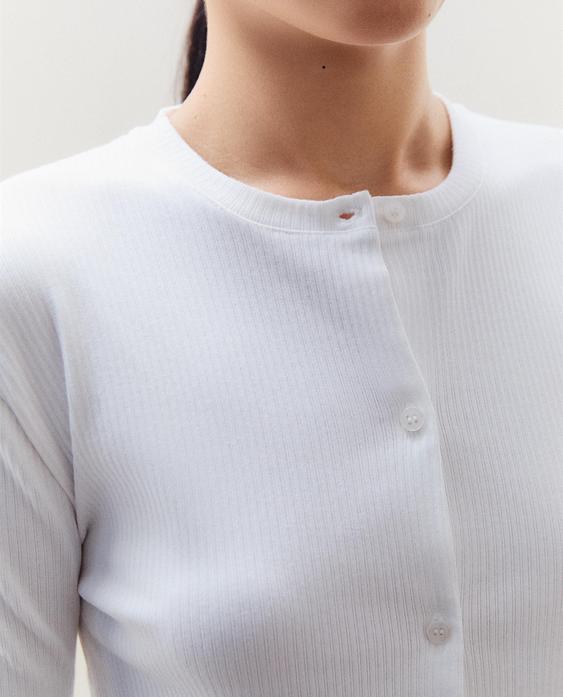 LONG SLEEVE T-SHIRT WITH BUTTONS