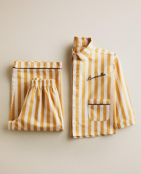 LIMONCELLA X THE ANIMALS OBSERVATORY 儿童睡衣套装