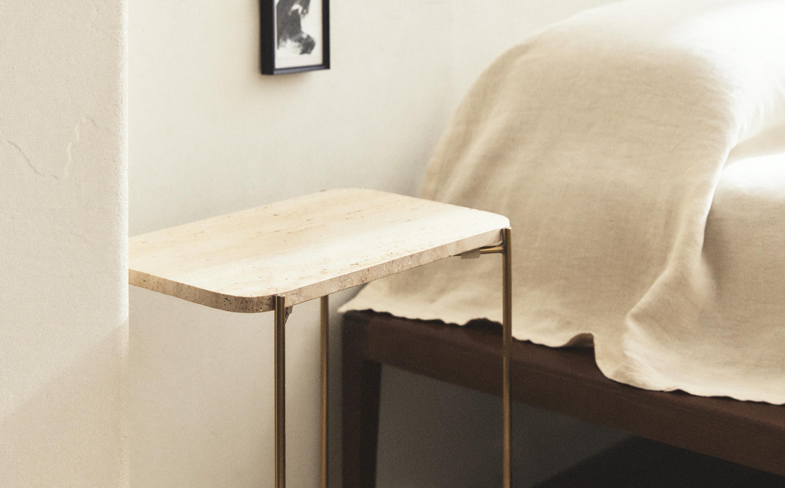 MARBLE SIDE TABLE