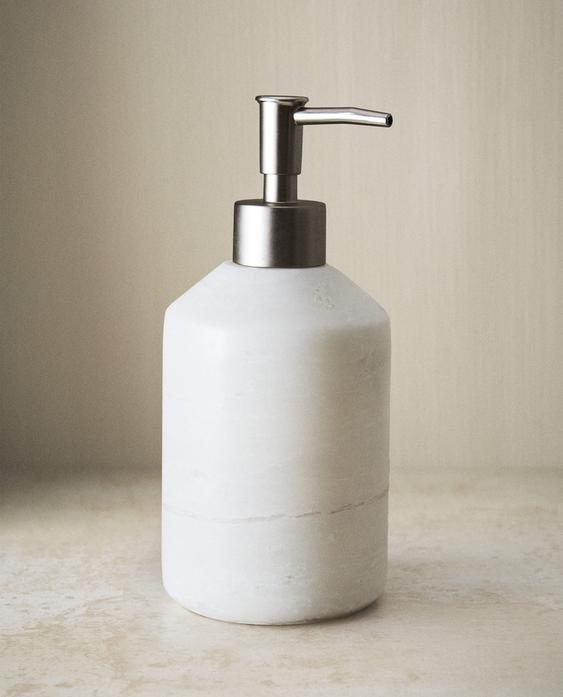 白色大理石香皂分液器