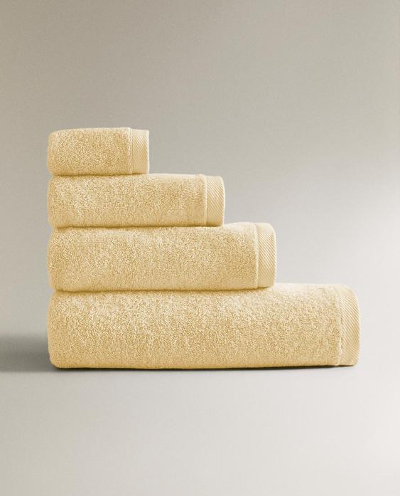 PLAIN COTTON TERRY BATH TOWEL (500 GXM²)