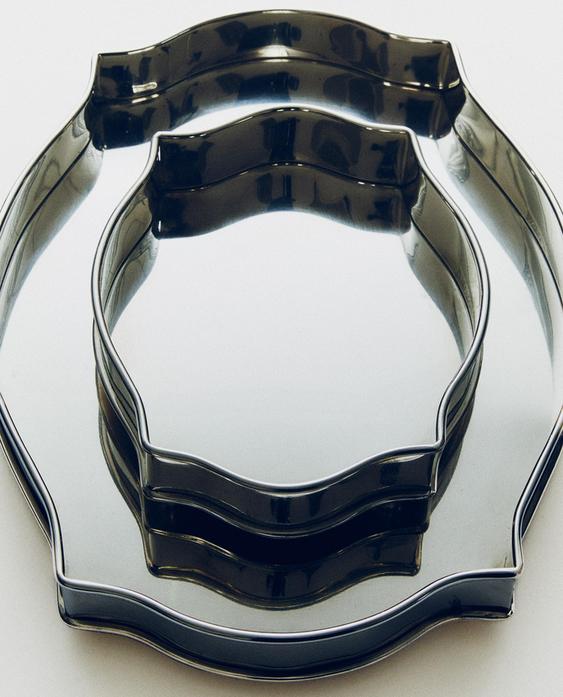 SILVER STEEL TRAY