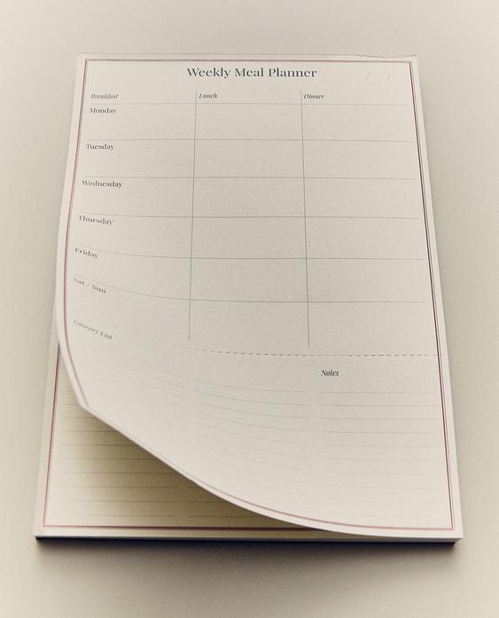 WEEKLY PLANNER MAGNET (45 SHEETS)