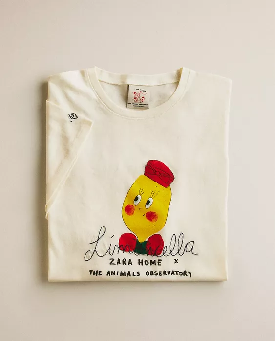 Limoncella x The Animals Observatory 儿童T恤 Limoncella x The Animals Observatory 儿童T恤