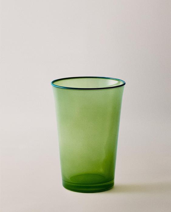 彩色玻璃杯