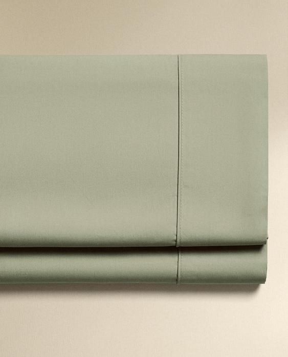 PERCALE COTTON FLAT SHEET (300 THREAD COUNT)