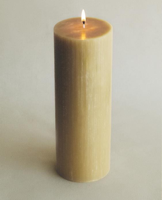 LONG DECORATIVE CYLINDRICAL CANDLE LONG DECORATIVE CYLINDRICAL CANDLE