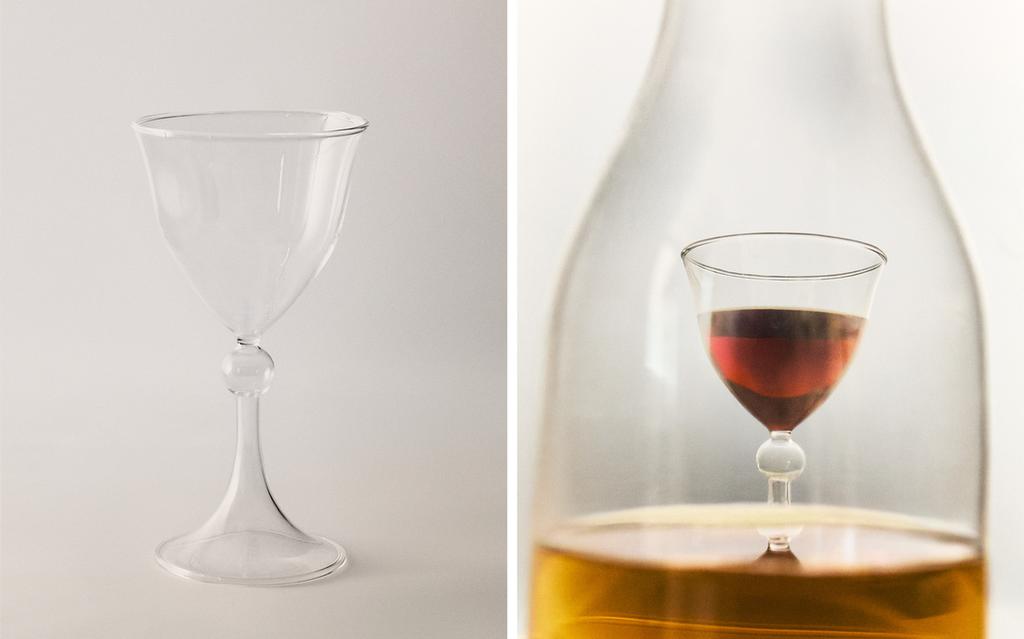 小号硼硅玻璃高脚杯