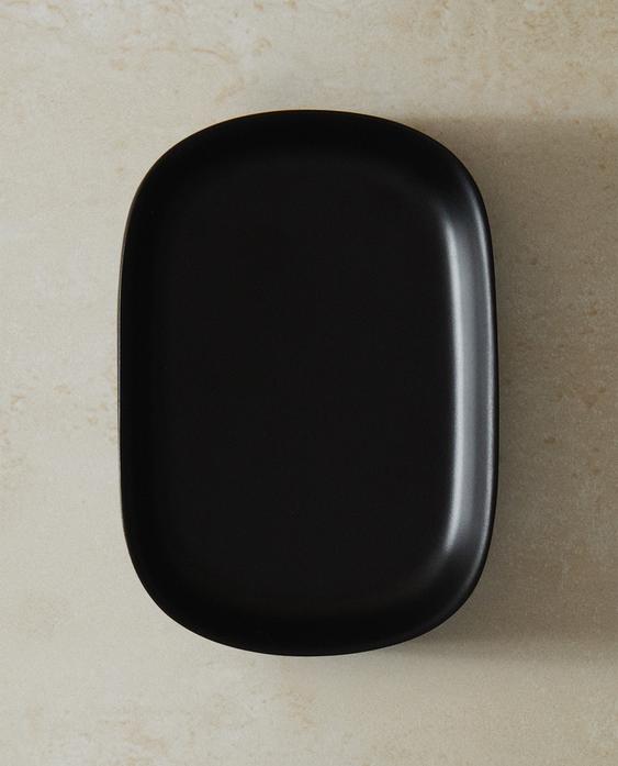 黑色树脂香皂盘