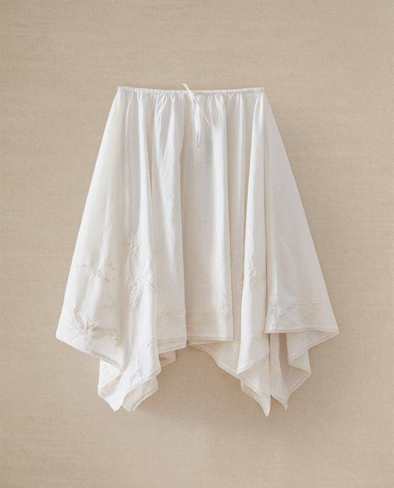 EMBROIDERED SKIRT EMBROIDERED SKIRT