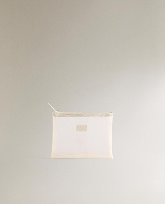 SMALL MESH WASH BAG