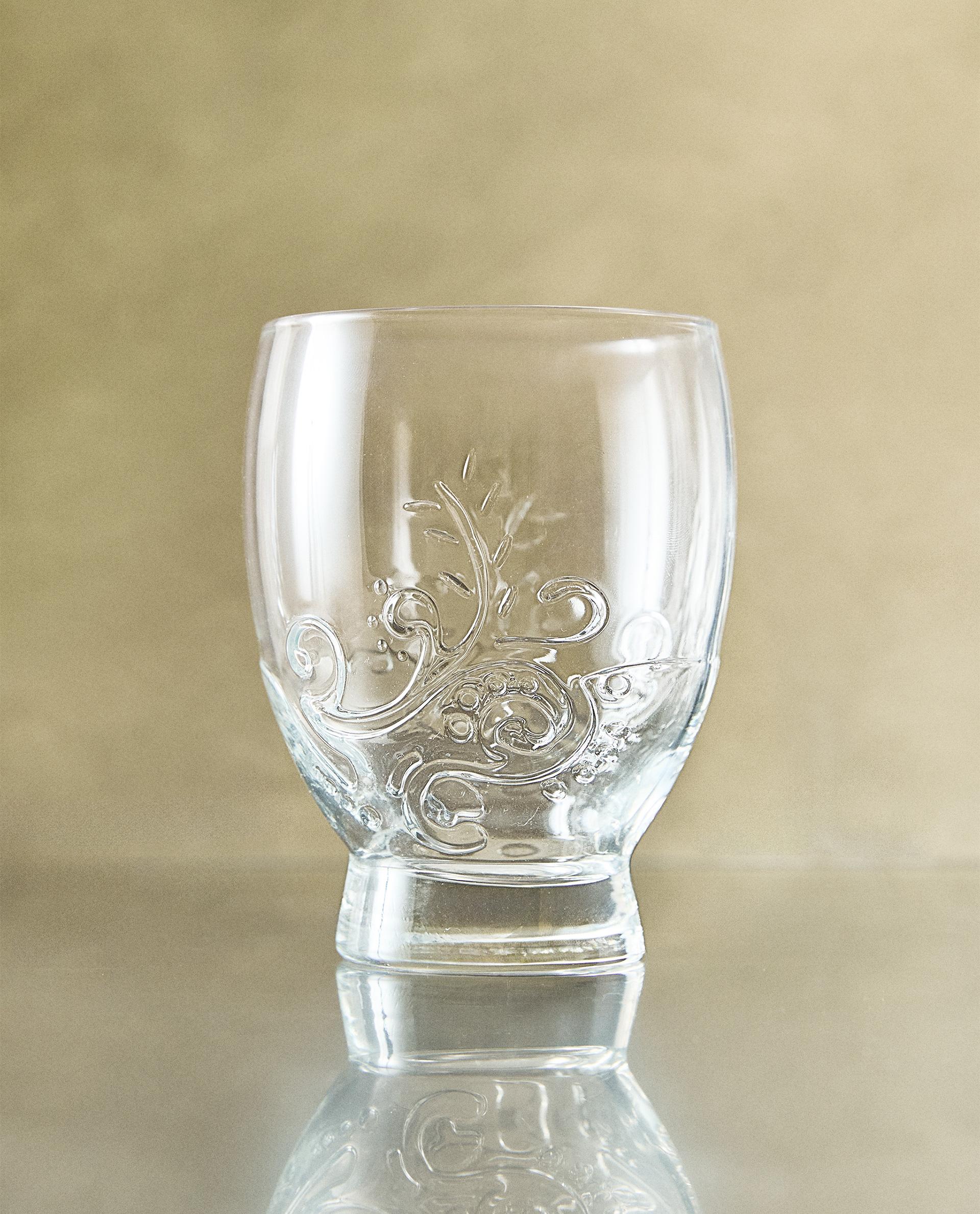 OK-[VASO VIDRIO RELIEVE LADY FLORES]L6-