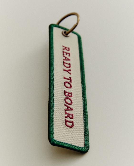 帆布旅行钥匙扣