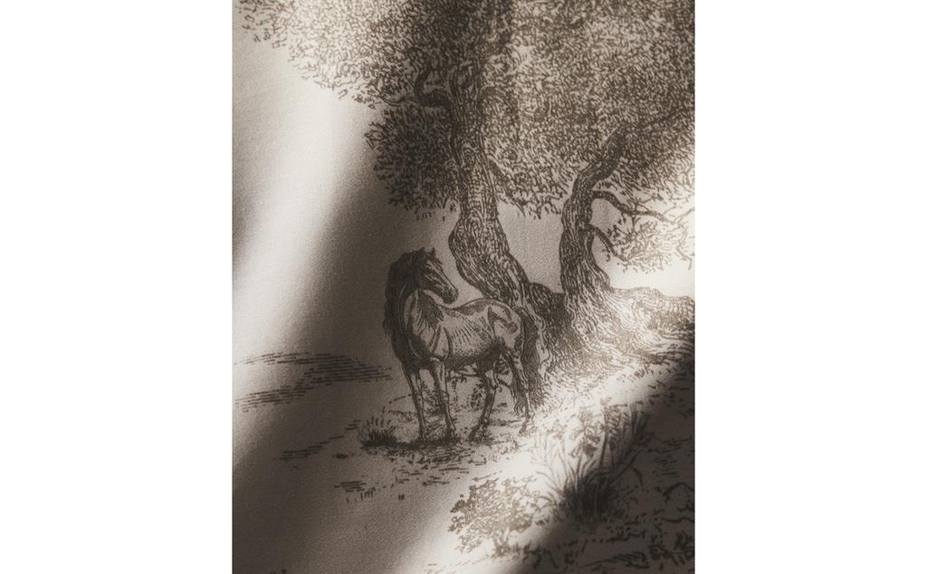 印花棉缎被套（300 纱支）