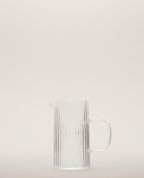 RAISED BOROSILICATE MILK JUG RAISED BOROSILICATE MILK JUG