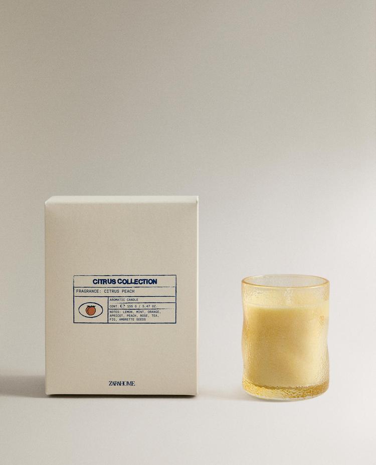 (155 G) CITRUS PEACH 香氛蜡烛
