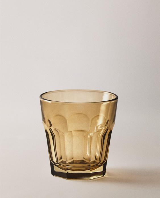 浮雕玻璃咖啡杯