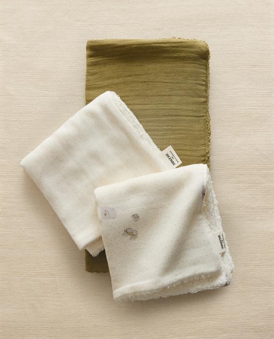 迷你婴儿毛巾（3 件装）