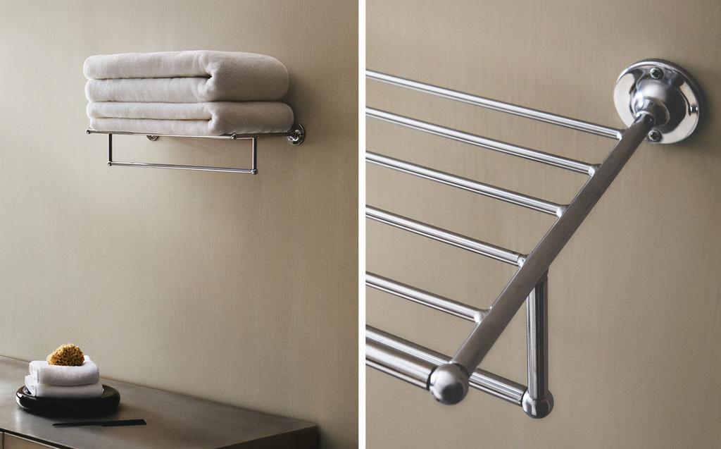 SILVER METAL BATHROOM SHELF SILVER METAL BATHROOM SHELF