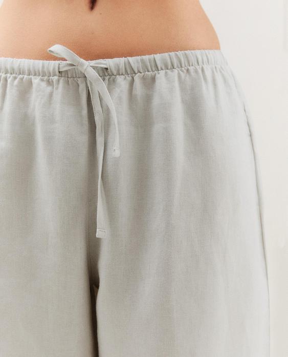 LINEN TROUSERS