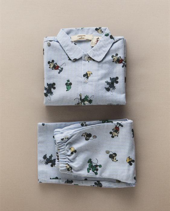 MICKEY & MINNIE ©DISNEY 法兰绒儿童睡衣套装