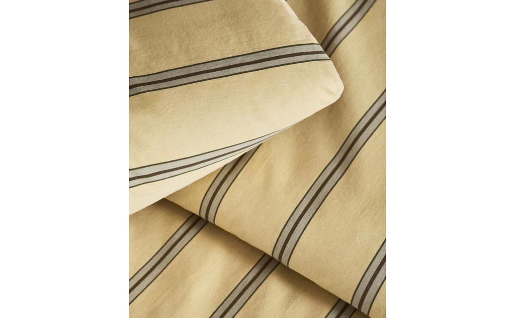 STRIPED PERCALE DUVET COVER (300 THREAD COUNT) STRIPED PERCALE DUVET COVER (300 THREAD COUNT)