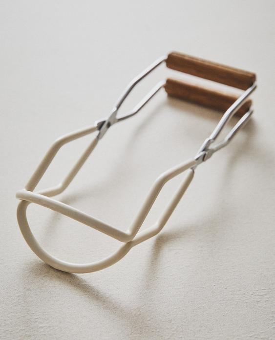 WOODEN JAR TONGS