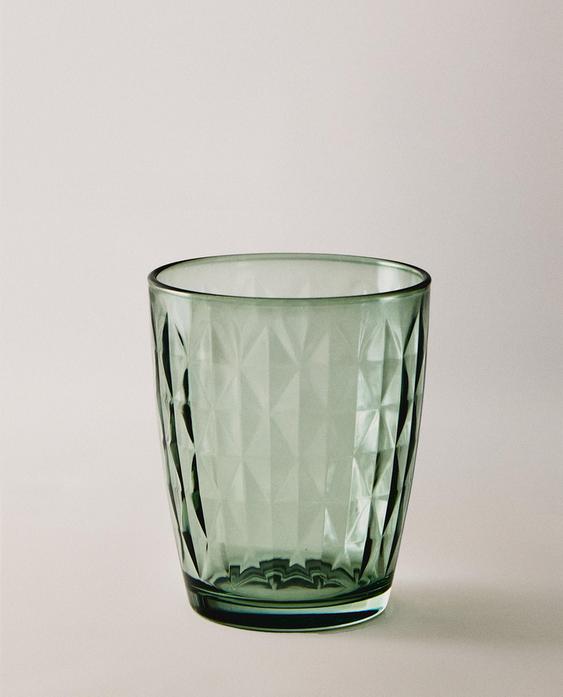 钻石浮雕玻璃杯