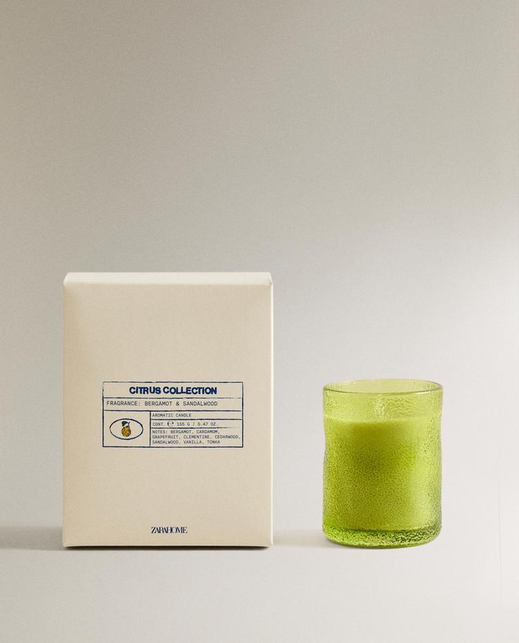 (155 G) BERGAMOT & SANDALWOOD 香氛蜡烛