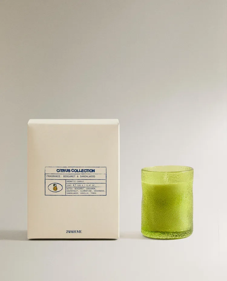 (155 G) BERGAMOT & SANDALWOOD 香氛蜡烛