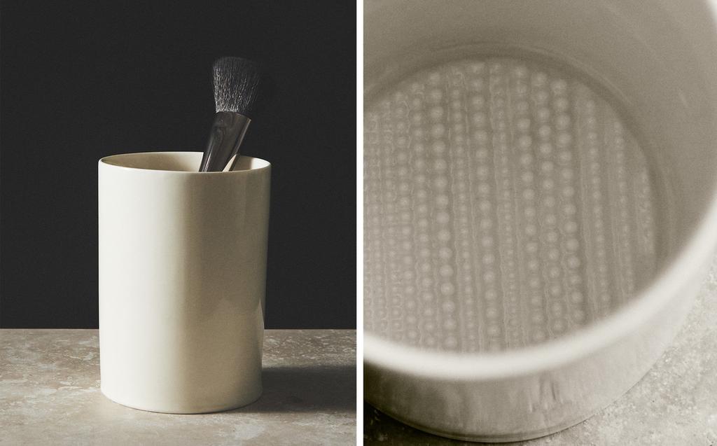 CERAMIC MAKEUP TUMBLER CERAMIC MAKEUP TUMBLER