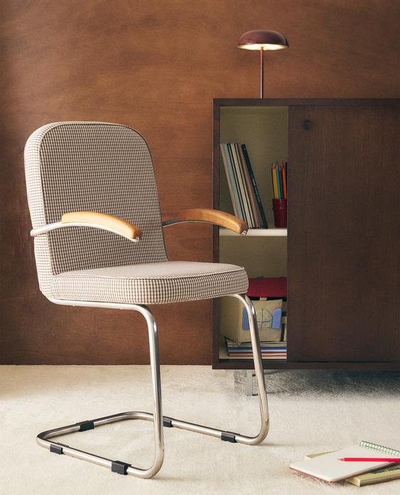 复古镀铬儿童椅