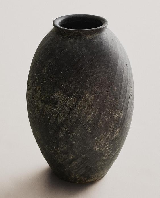 TEXTURED CERAMIC VASE TEXTURED CERAMIC VASE