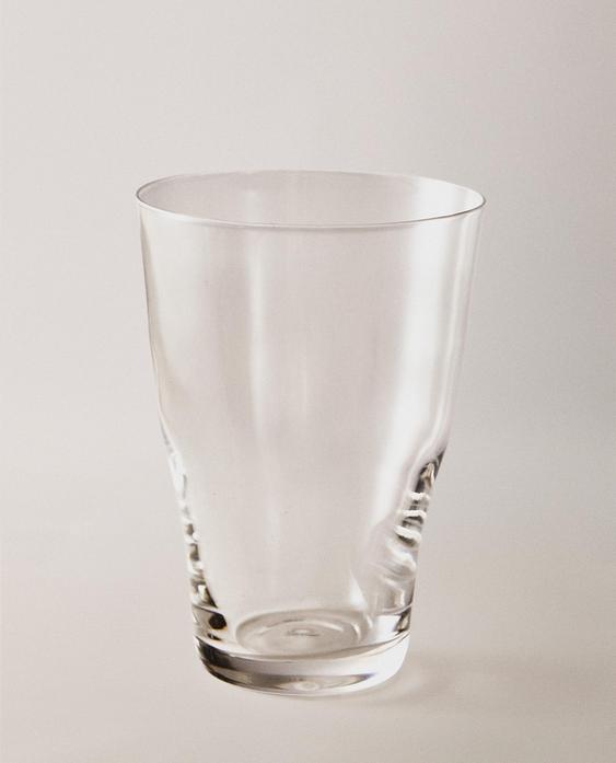 GLASS SOFT DRINK TUMBLER