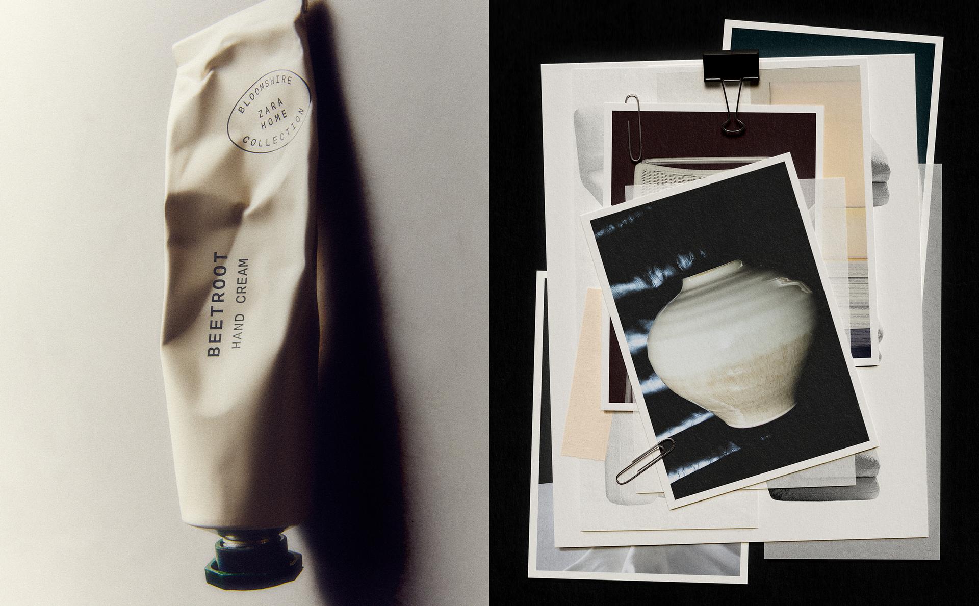 HAND CREAM AND VASE