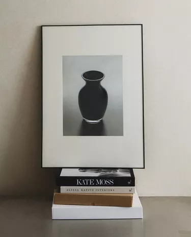 XL PHOTO FRAME WITH METAL BORDER