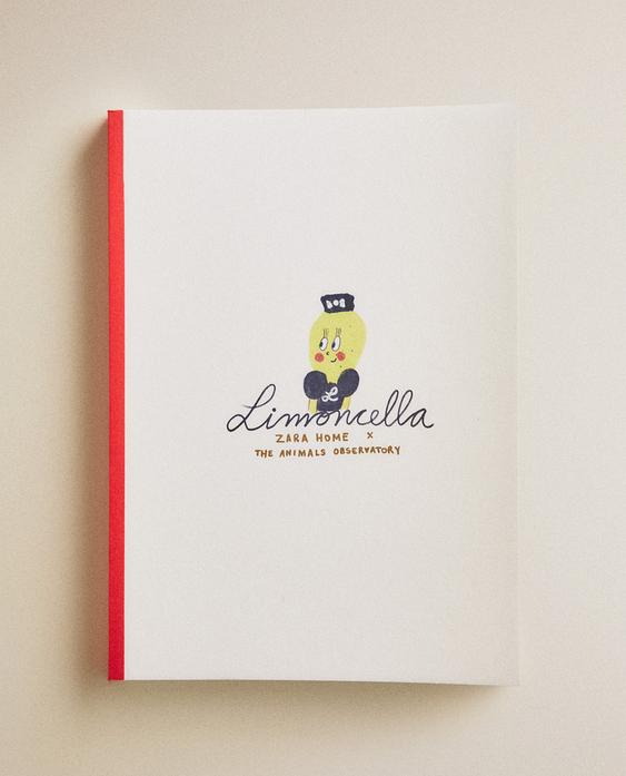 LIMONCELLA X THE ANIMALS OBSERVATORY A4 NOTEBOOK