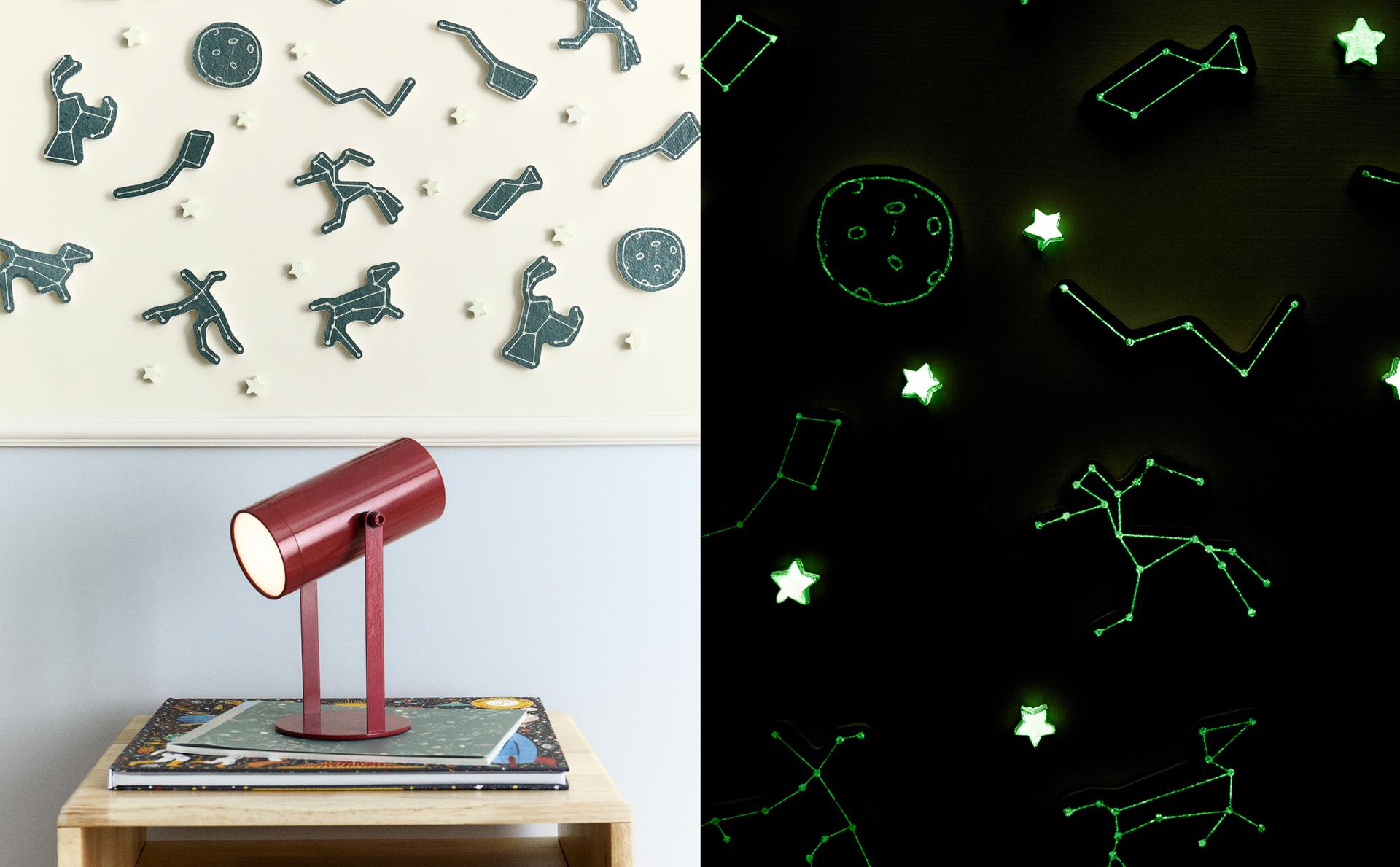 GLOW-IN-THE-DARK CONSTELLATION STICKERS