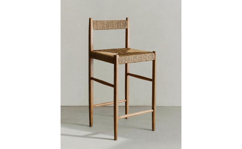 ASH WOOD BAR STOOL