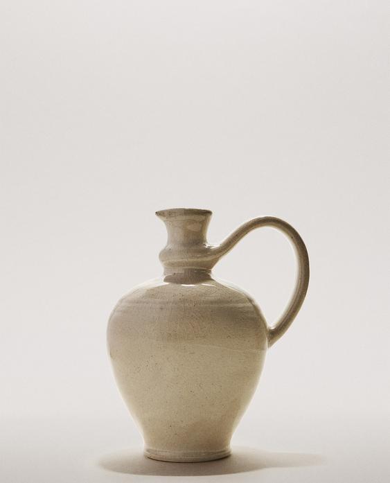 炻瓷油瓶带把手